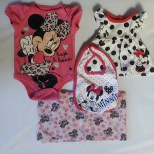 SOLD Minnie Mouse Disney Newborn & 0-3 Month